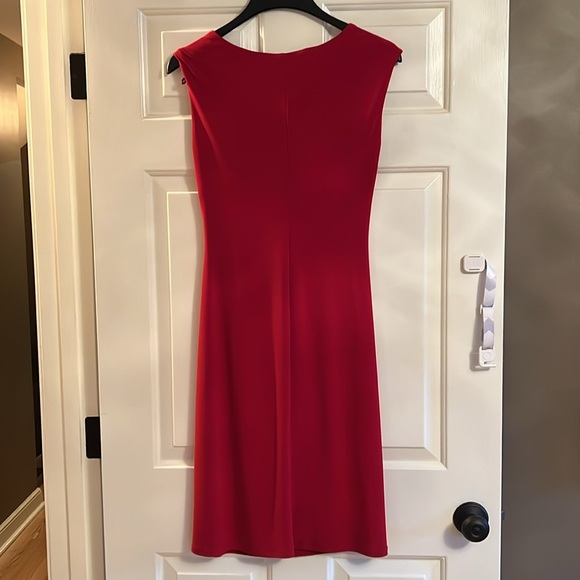 Lauren by Ralph Lauren red dress size 6 - Picture 4 of 5